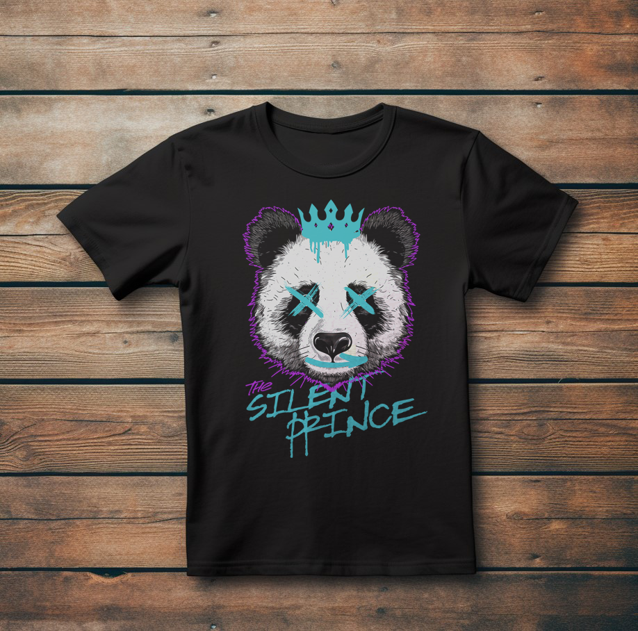 Стилна Тениска с Дизайн"Silent Prince"