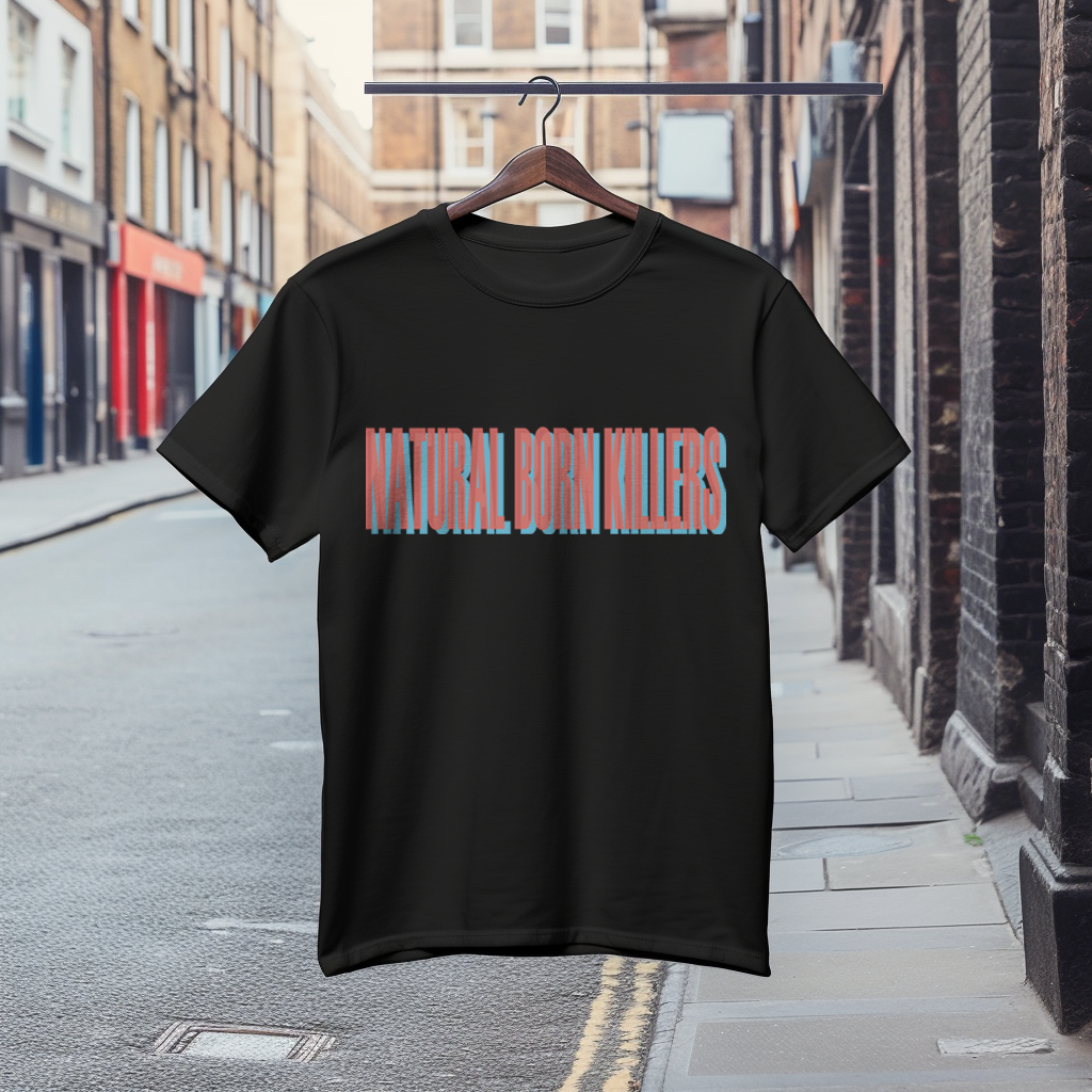 Готина Тениска с Дизайн "Natural Born Killers"