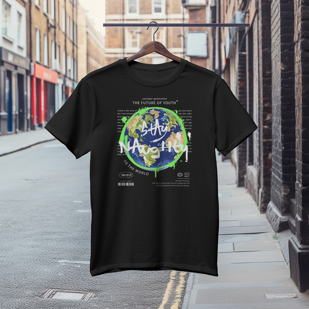 Готина Тениска с Дизайн"The Future Of Youth"