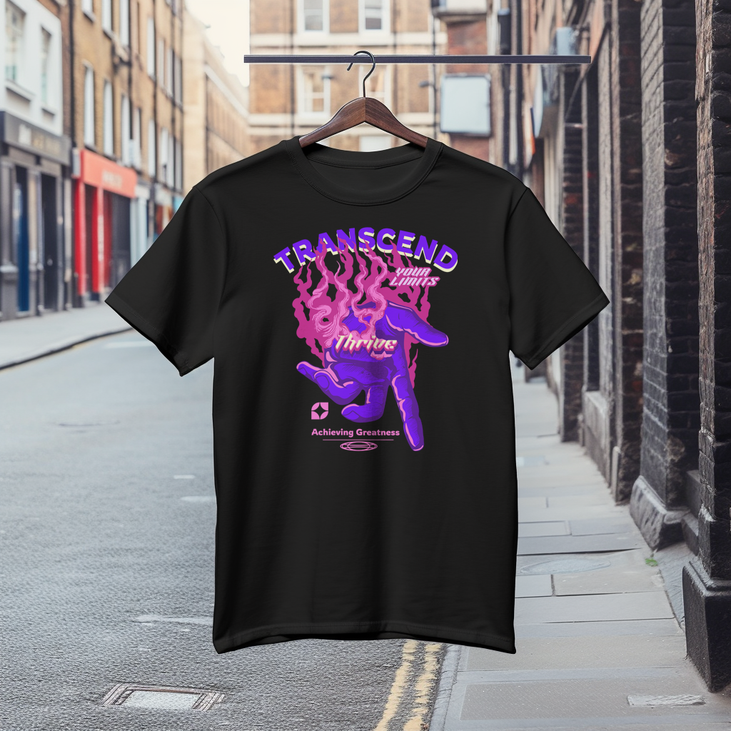 Готина Тениска с Дизайн"Transcend"