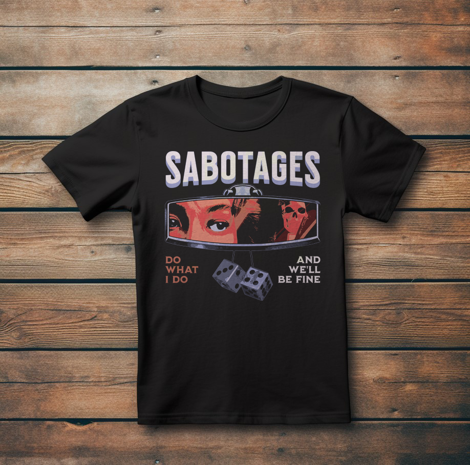 Стилна Тениска с Дизайн "Sabotages"