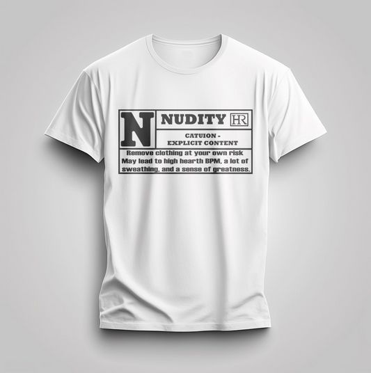 Готина Тениска с Дизайн " NUDITY"