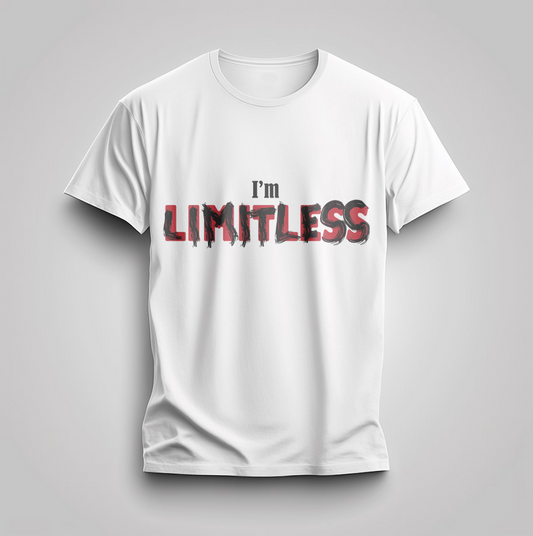 Елегантна Тениска с Дизайн " I'm LIMITLESS"