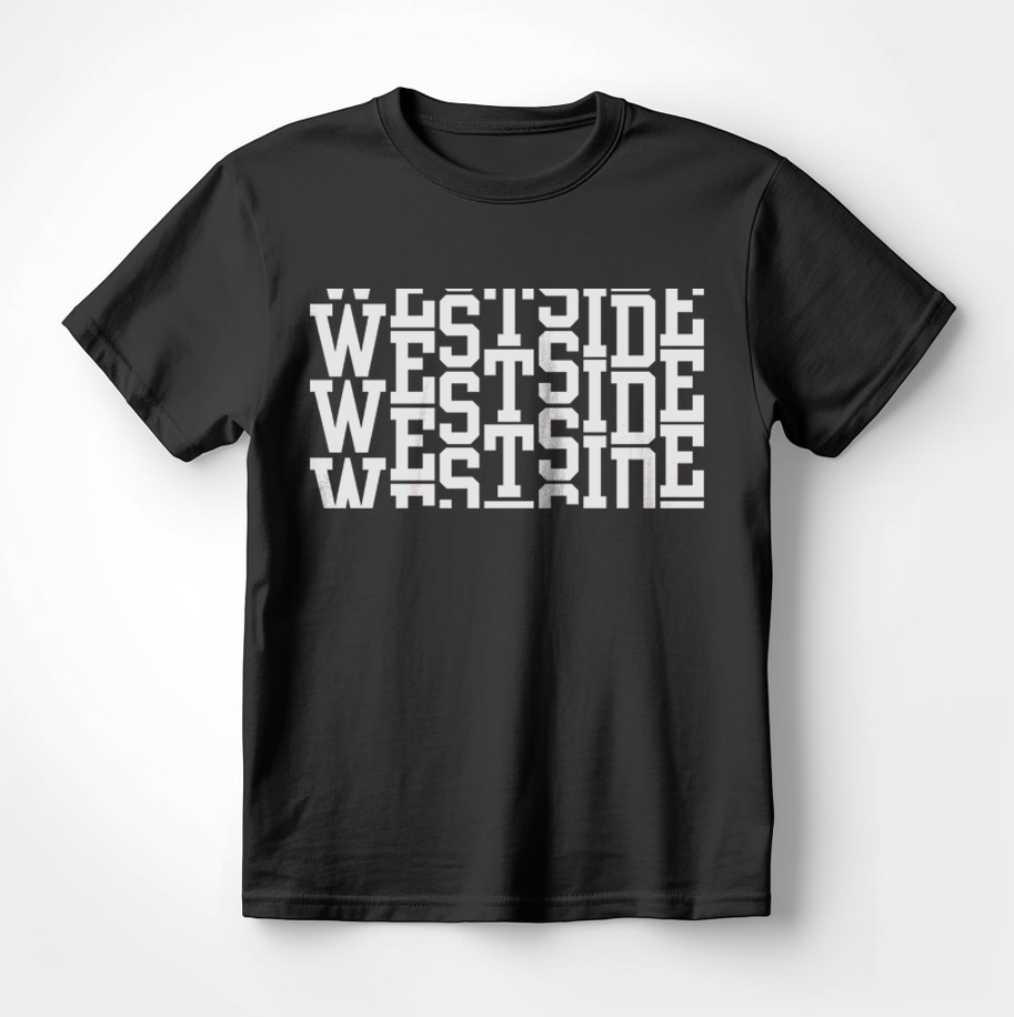 Модерна Тениска с Дизайн "WESTSIDE"