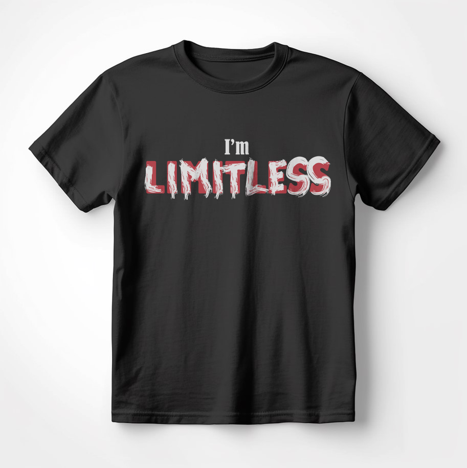 Елегантна Тениска с Дизайн " I'm LIMITLESS"