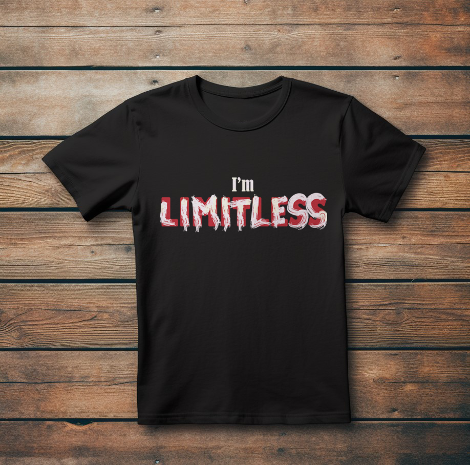 Елегантна Тениска с Дизайн " I'm LIMITLESS"