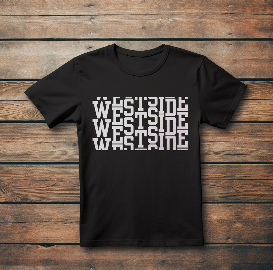 Модерна Тениска с Дизайн "WESTSIDE"