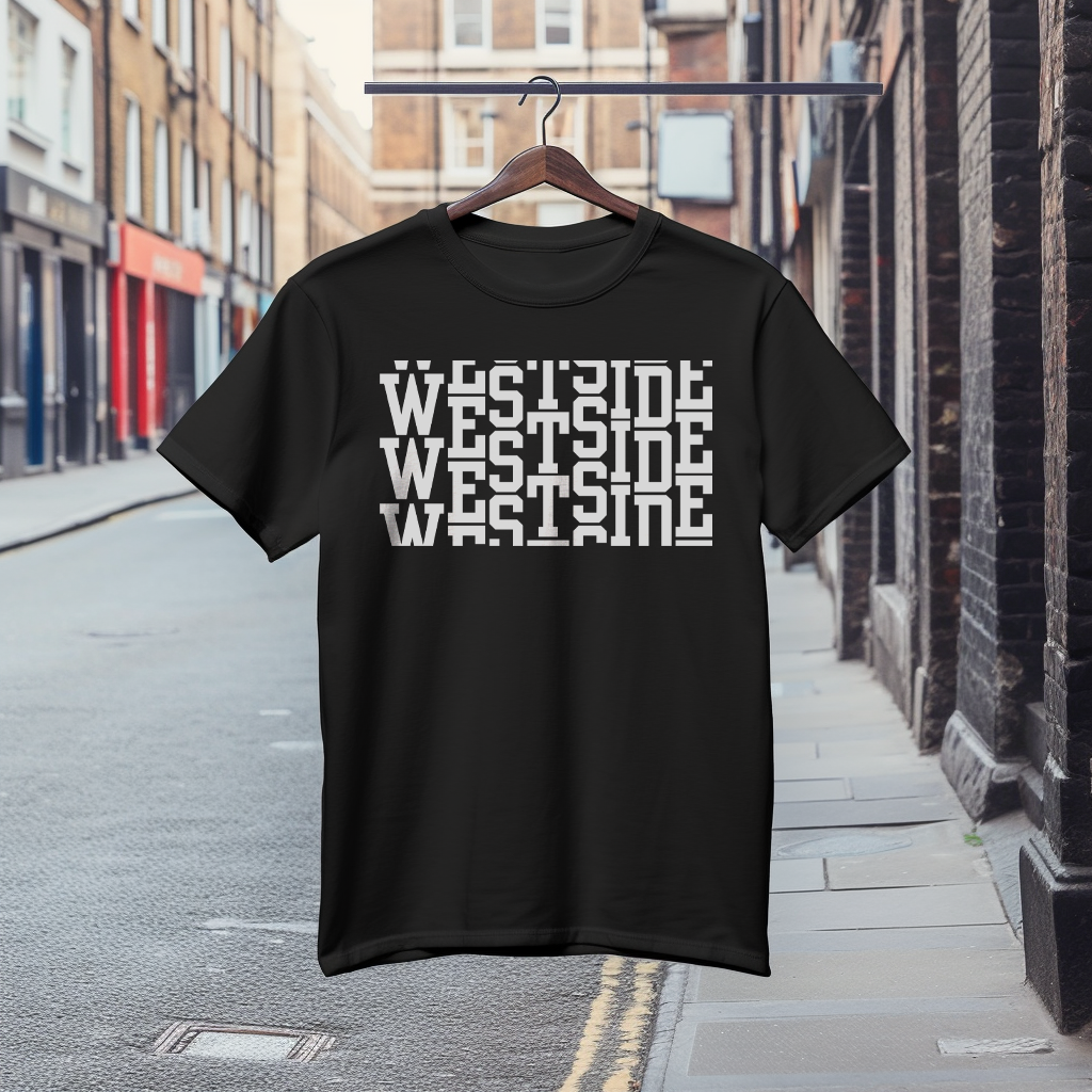 Модерна Тениска с Дизайн "WESTSIDE"
