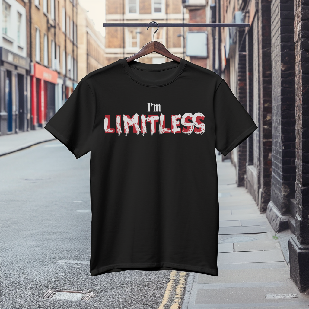 Елегантна Тениска с Дизайн " I'm LIMITLESS"